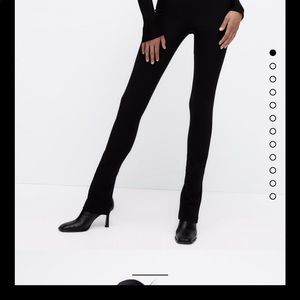 Hi rise- black leggings Zara- never been worn . Size large